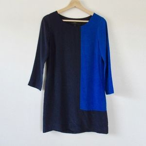 J. Crew Color Block Shift Dress